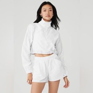 White Alo Yoga Alumni Set